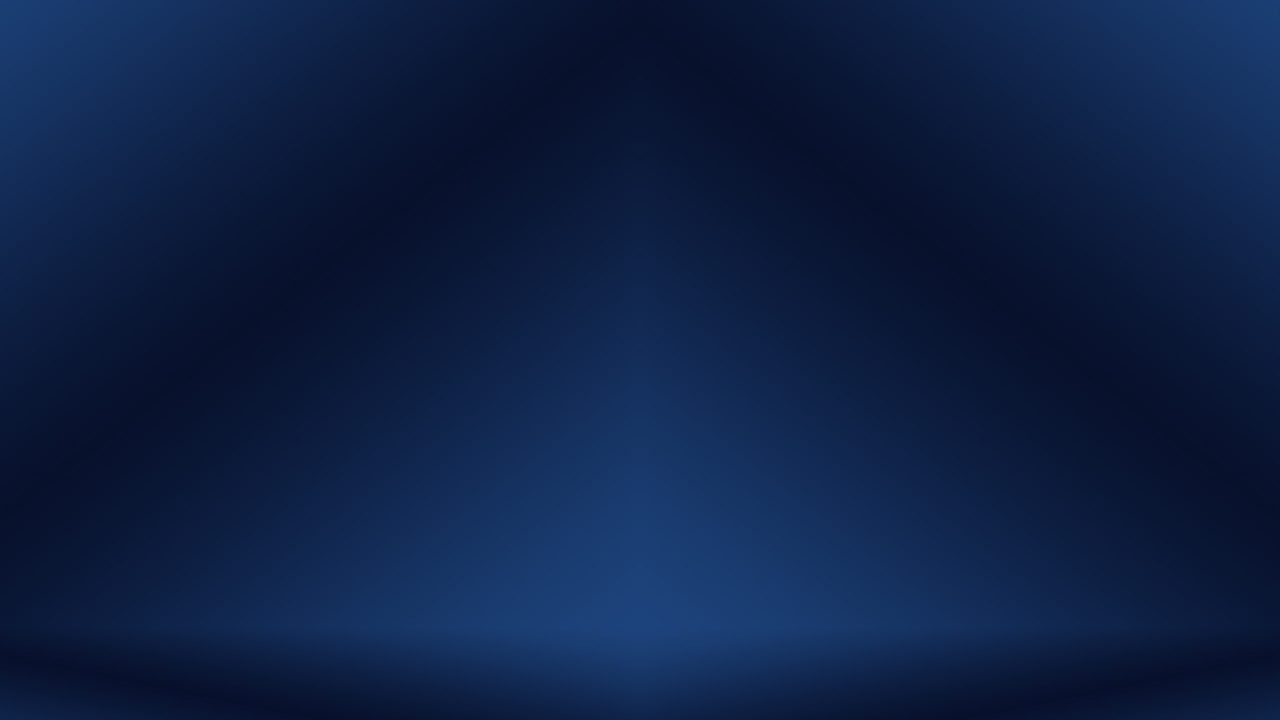 Gradient Blue abstract background. Smooth Dark blue with Black vignette Studio.